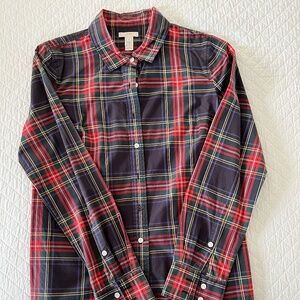 J. Crew Stewart Tartan Shirt